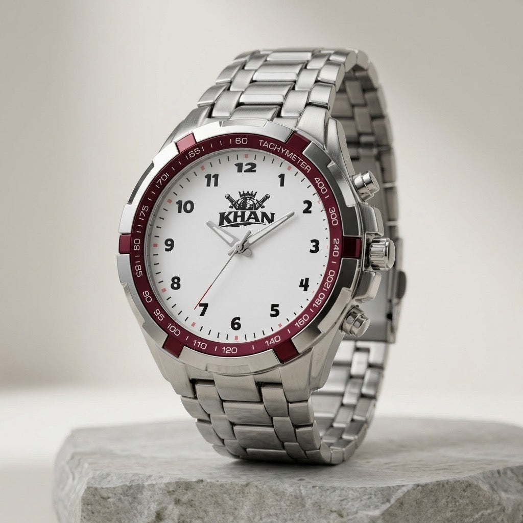Custom Unisex 2 Colors(Red/Golden) Watches with Box