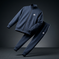 All-Over Print Men's 2 Piece Coat & Pants Suit Fleece Top with Mesh Liner