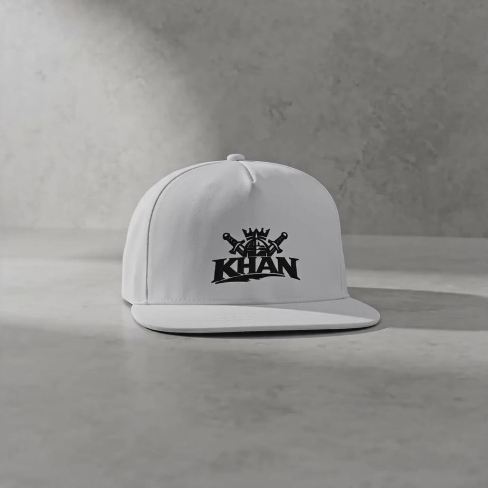 Flat Bill Cap | Yupoong 6007 White